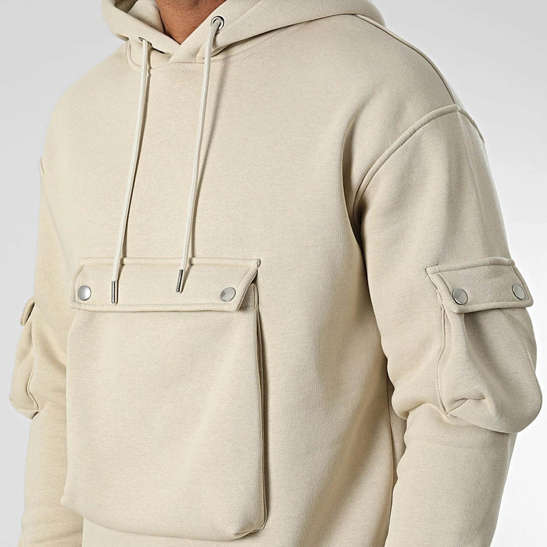 Budget ❤️ Sweat Capuche OTS-7 Beige de Uniplay 👍 4 Budget ❤️ Sweat Capuche OTS-7 Beige de Uniplay 👍 – Image 2