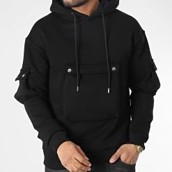 Remise 🧨 Sweat Capuche OTS-7 Noir de Uniplay 😉 -Uniplay Soldes uniplay 348372 OTS 7 BLACK 20221124T143543 03