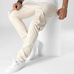 Les meilleures critiques de ✨ Pantalon Cargo OTB-8 Beige de Uniplay 😀 -Uniplay Soldes uniplay 348399 OTB 8 STONE 20221118T152312 03