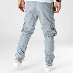 Top 10 ❤️ Pantalon Cargo OTB-9 Gris de Uniplay 👍 -Uniplay Soldes uniplay 348403 OTB 9 GREY 20221118T152000 04