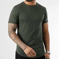 Nouveau 💯 Lot De 2 Tee 👚 Shirts Oversize T311 Camel Vert Kaki de Uniplay ⭐ -Uniplay Soldes uniplay 348747 LOT UP T311 BROWN UP T311 KAKI 20221123T084947 04