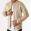Meilleure affaire 👏 Bomber Suédine 1288 Beige de Uniplay 🥰 -Uniplay Soldes uniplay 75182 FAB 1288 BEIGE 20211103T094702 01