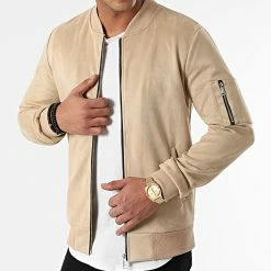 Uniplay Soldes 16 Meilleure affaire 👏 Bomber Suédine 1288 Beige de Uniplay 🥰