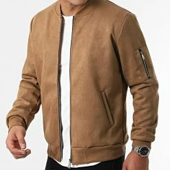 Bon marché 🎉 Bomber Suédine 1288 Camel de Uniplay 🥰 -Uniplay Soldes uniplay 75472 FAB 1288 CAMEL TPDT 20211001T153224 04