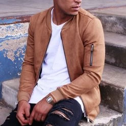 Bon marché 🎉 Bomber Suédine 1288 Camel de Uniplay 🥰 -Uniplay Soldes uniplay 75472 fab 1288 camel 20180820T111810 0555